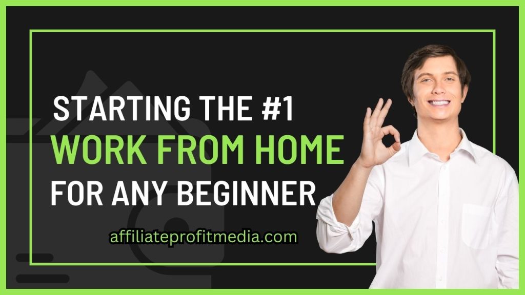 Starting The #1 Work From Home Business For Any Beginner